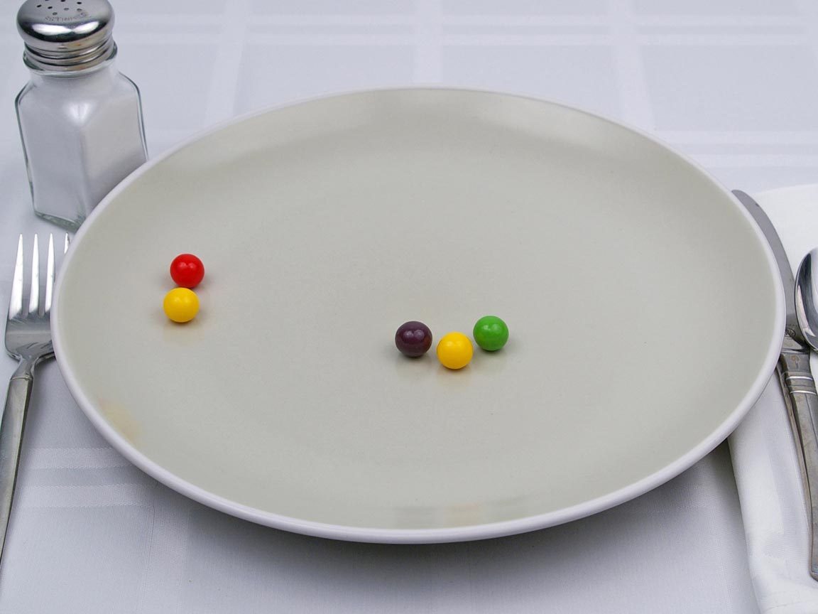 Calories in 5 gobstopper(s) of Gobstoppers
