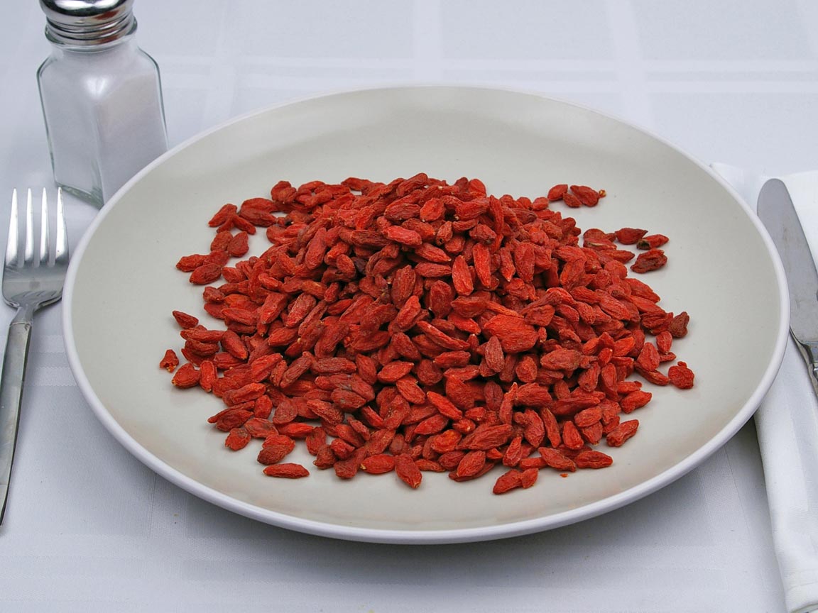 Calories in 2 cup(s) of Goji Berries - Dried