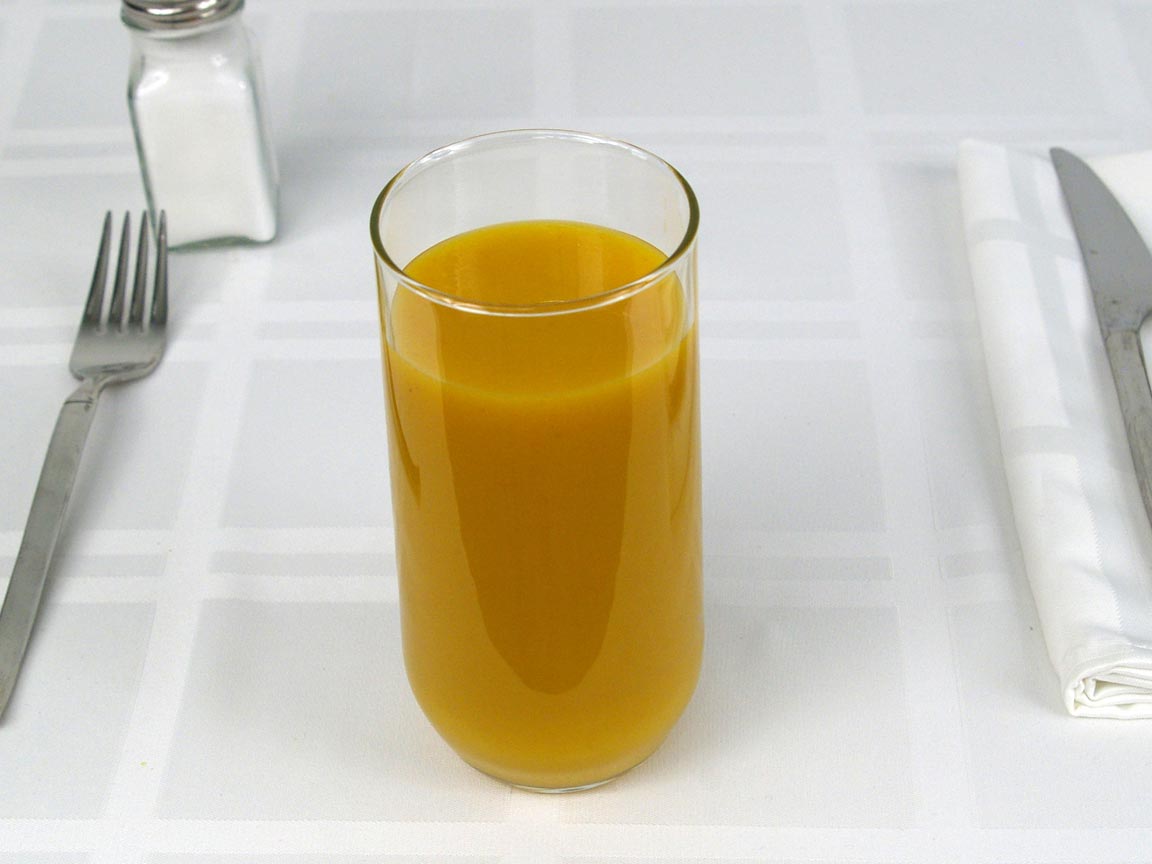 Calories in 14 fl oz(s) of Daily Golden Vedge Juice