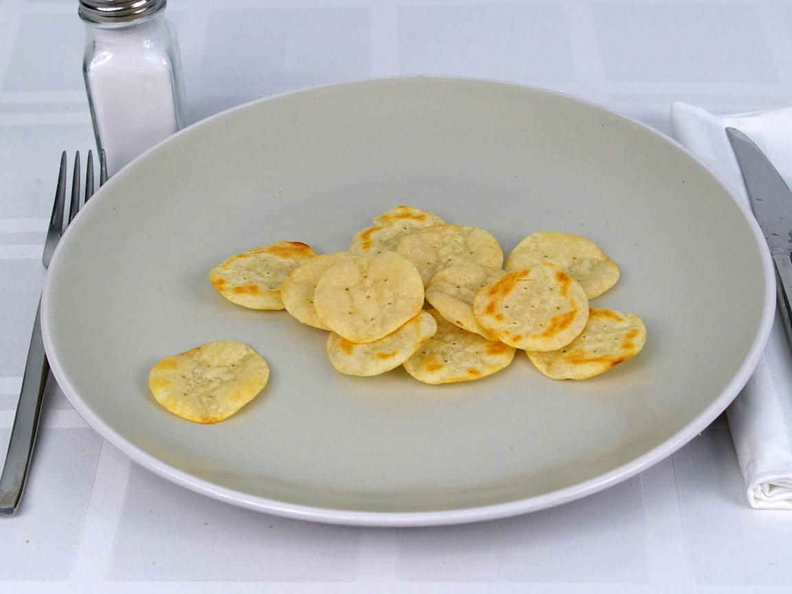 Calories in 24 ea(s) of Good Thins Potato Original