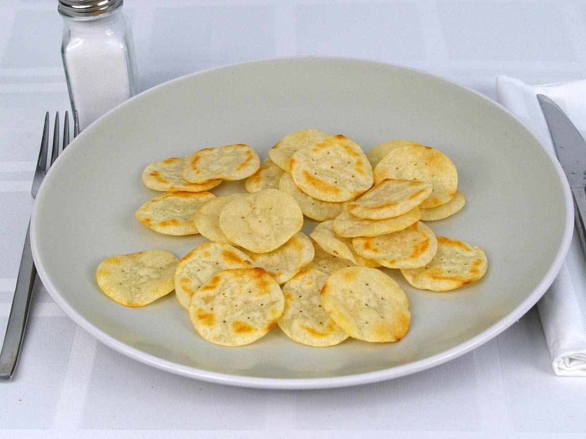 Calories in 48 ea(s) of Good Thins Potato Original