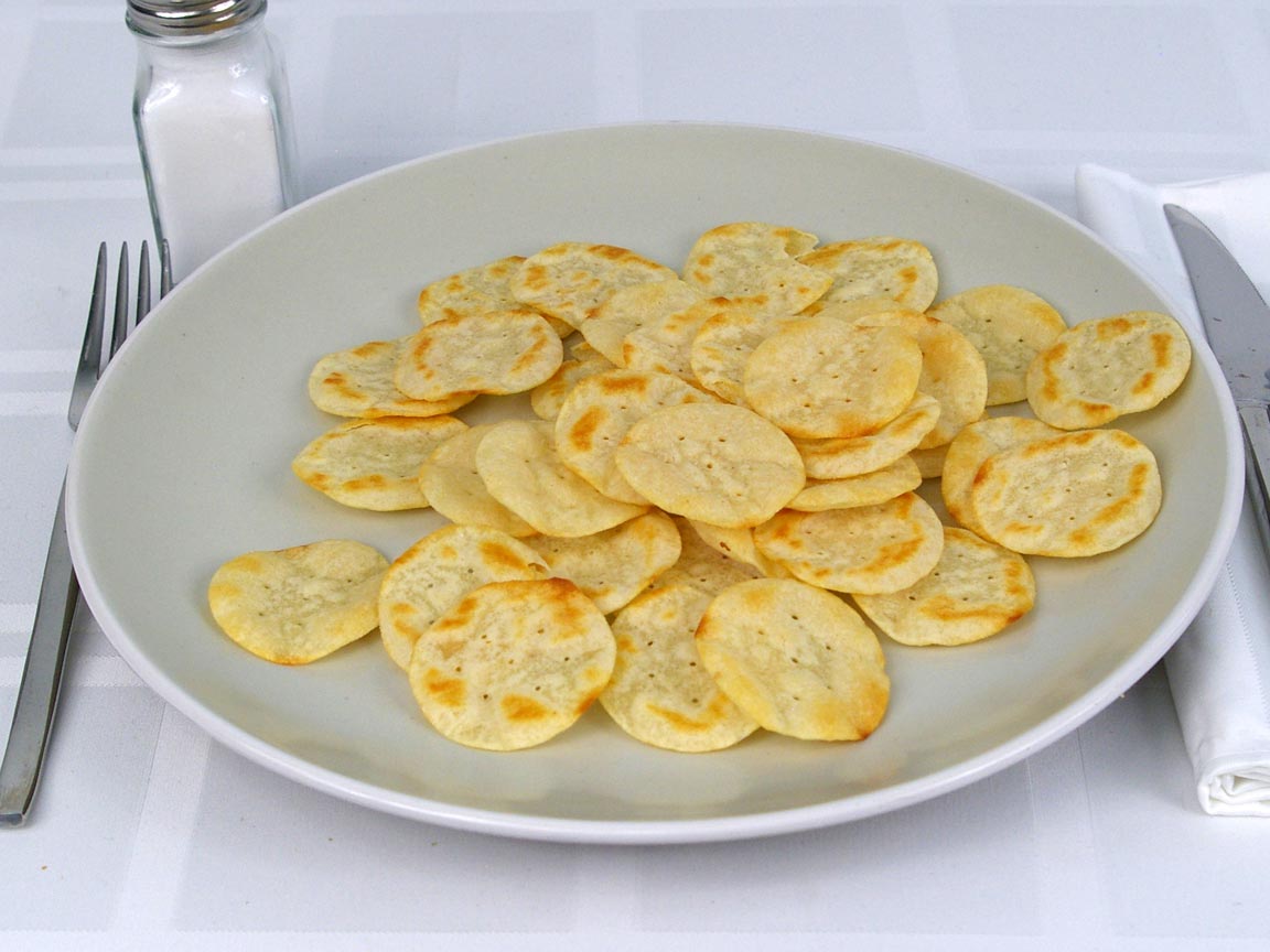 Calories in 72 ea(s) of Good Thins Potato Original