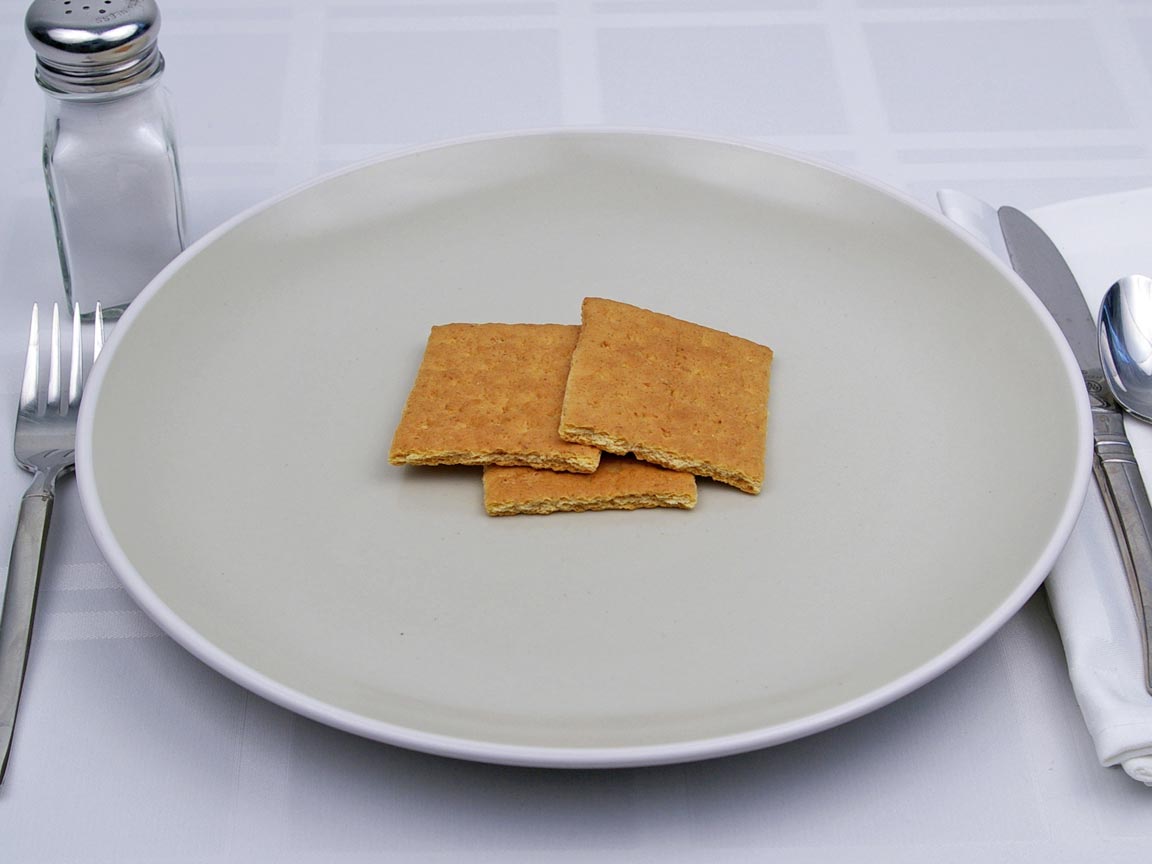 Calories in 23 grams of Graham Crackers 