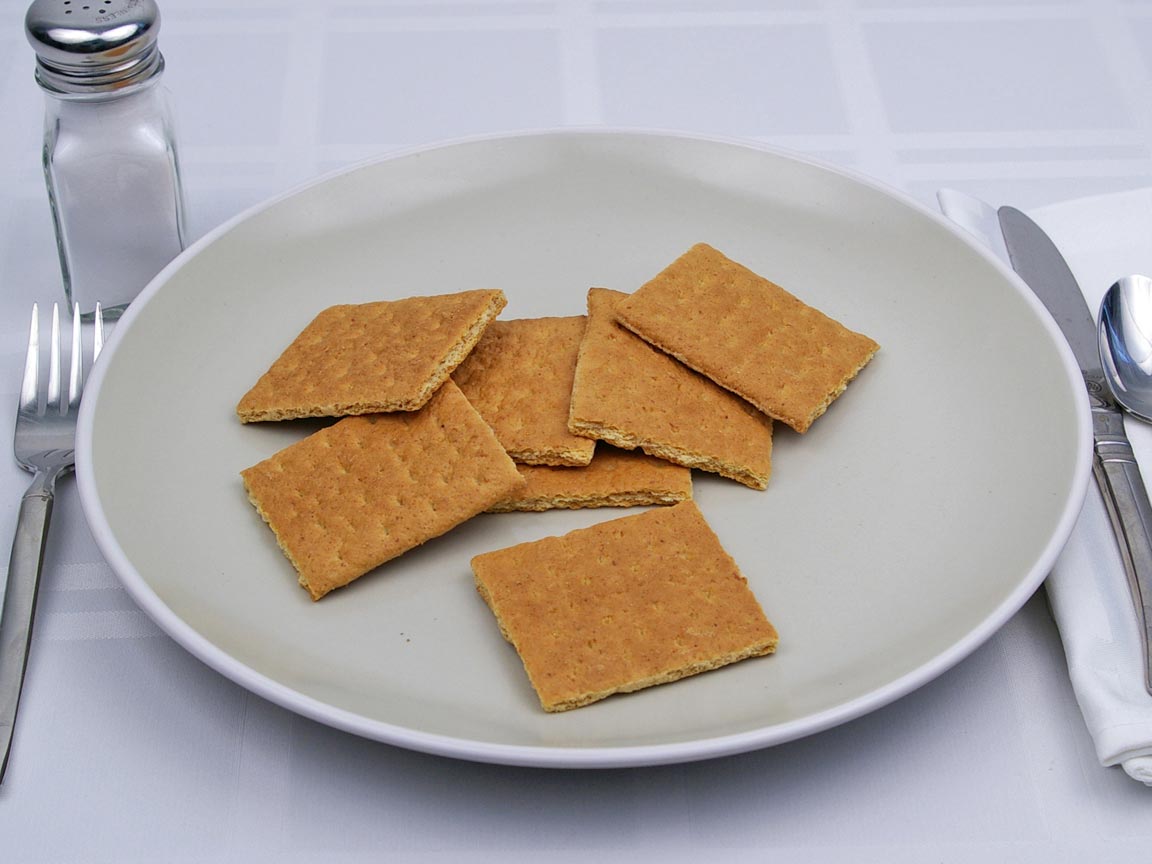 Calories in 54 grams of Graham Crackers 