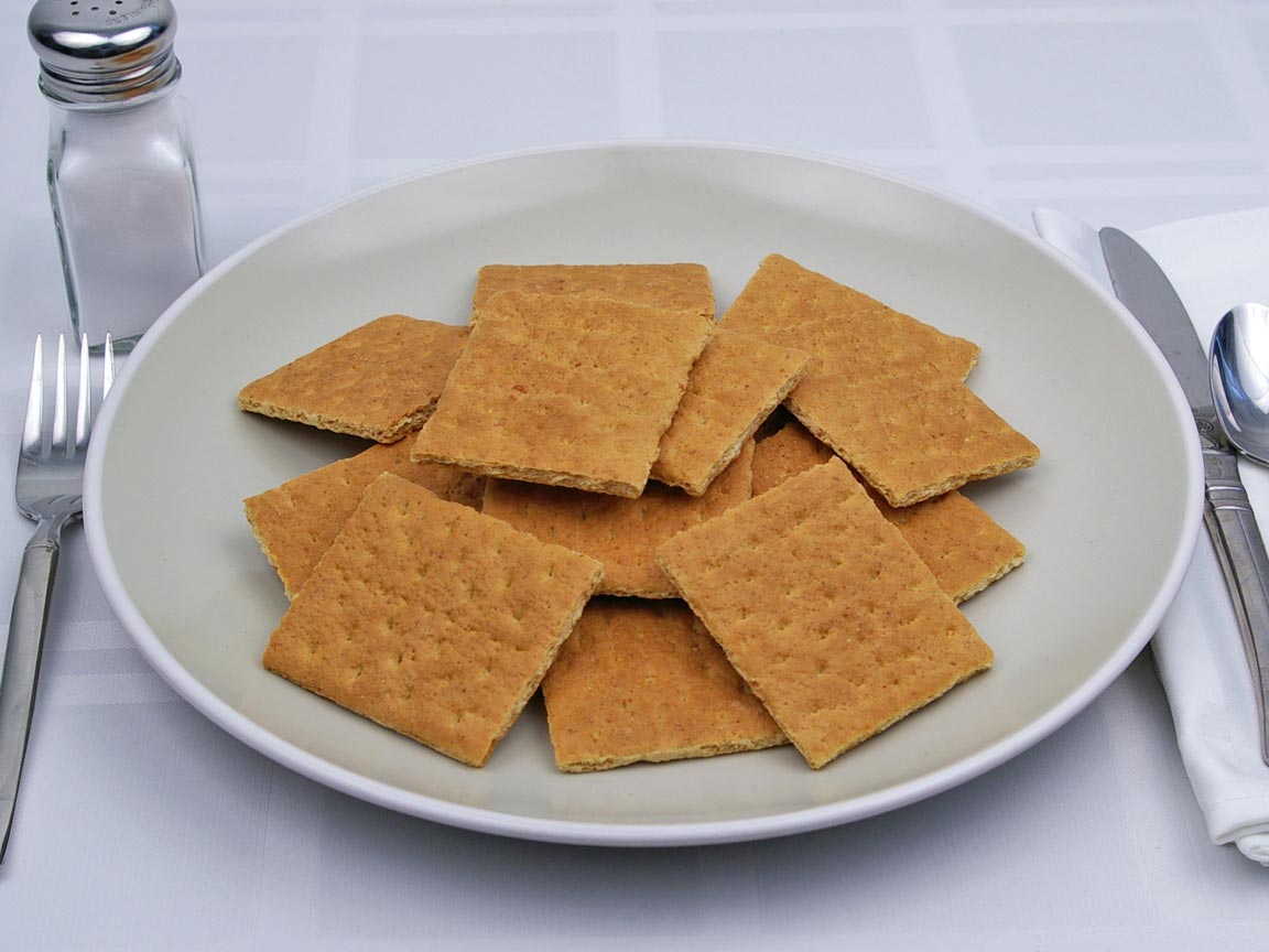 Calories in 116 grams of Graham Crackers 