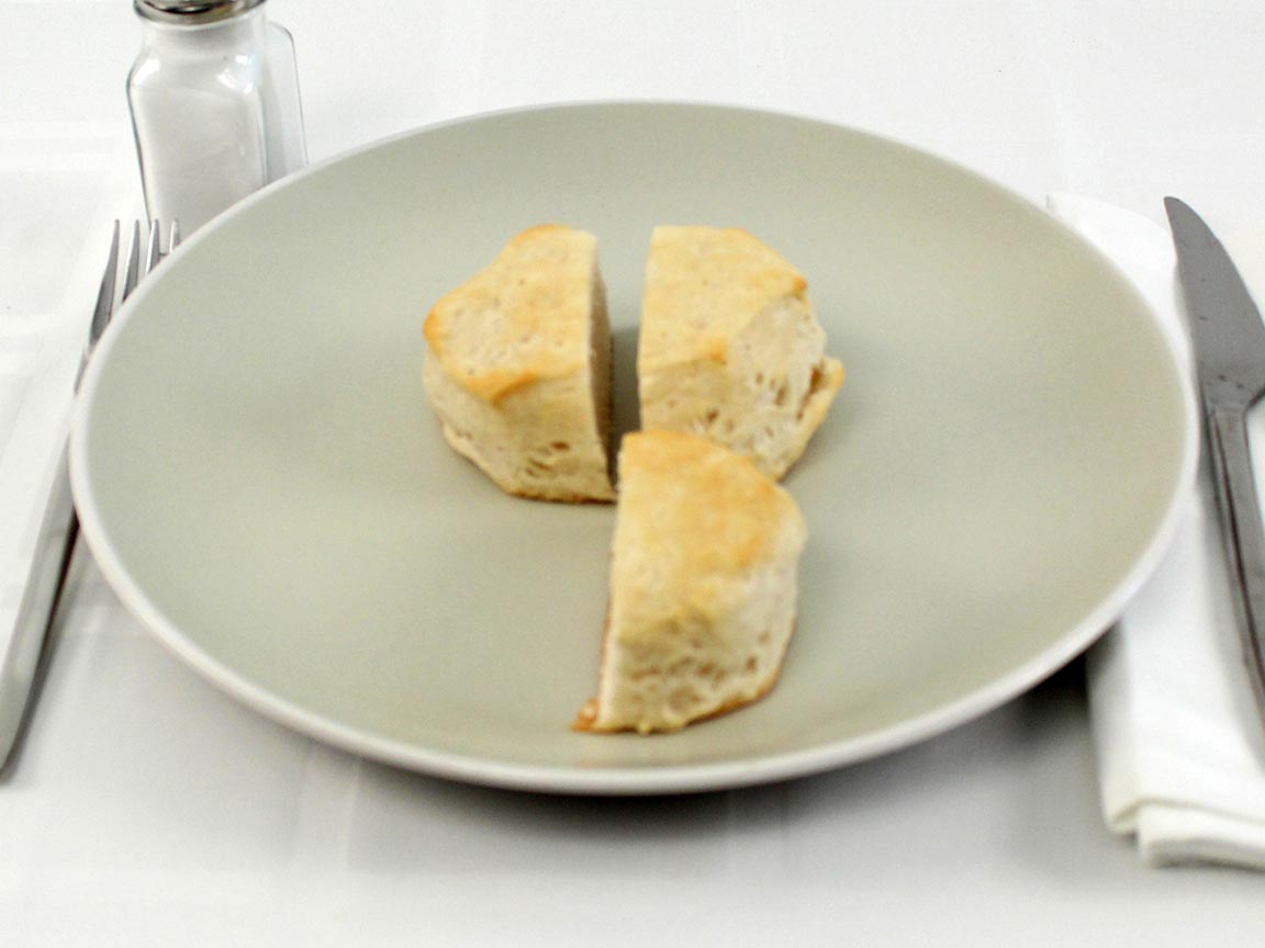 Calories in 1.5 biscuit(s) of Grands Buttermilk Biscuit