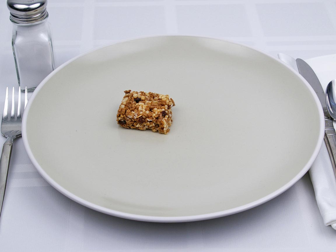 Calories in 0.5 bar(s) of Quaker - Granola Bar - Chocolate Chip