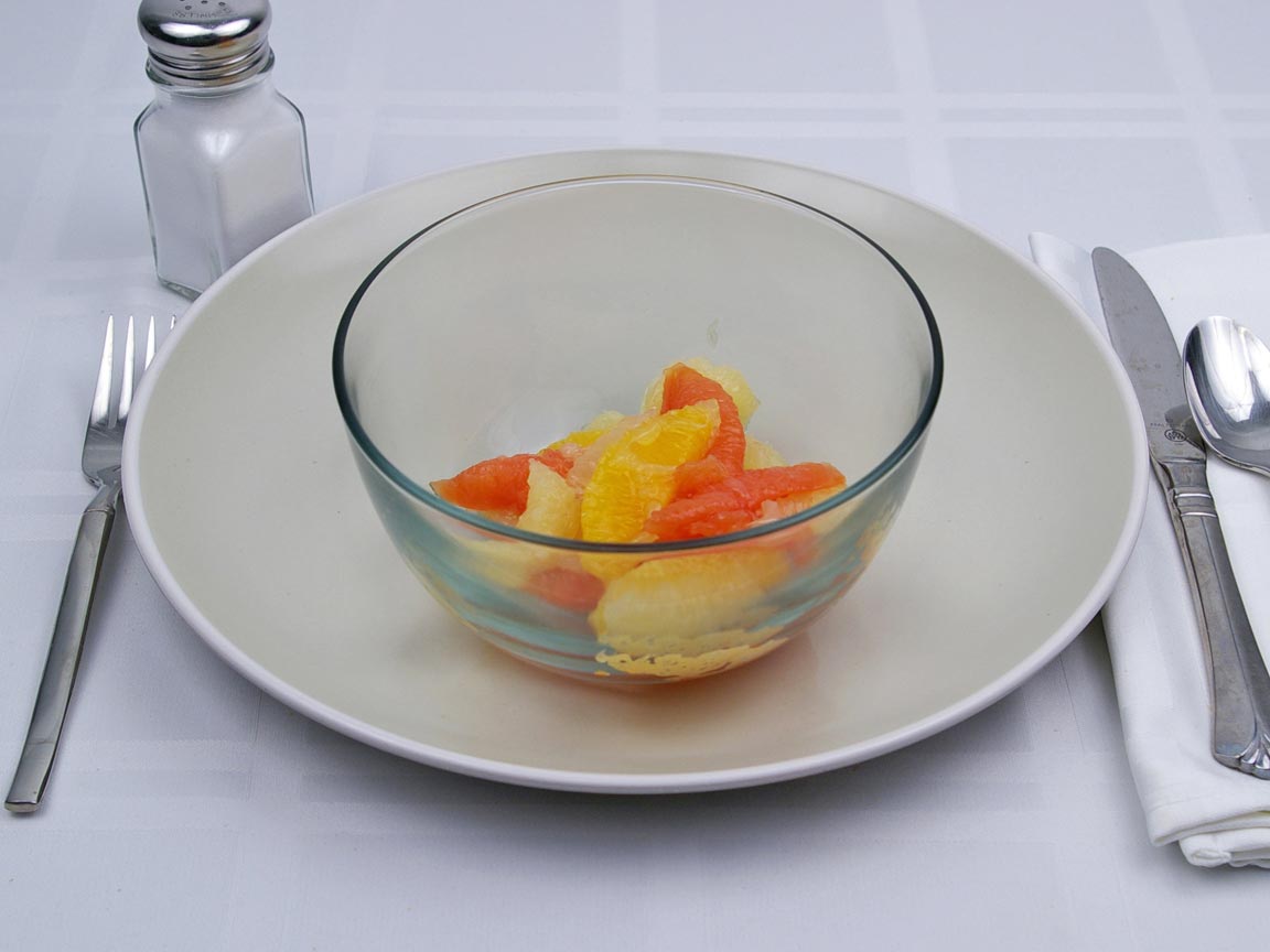 Calories in 0.75 cup(s) of Citrus Salad - Canned