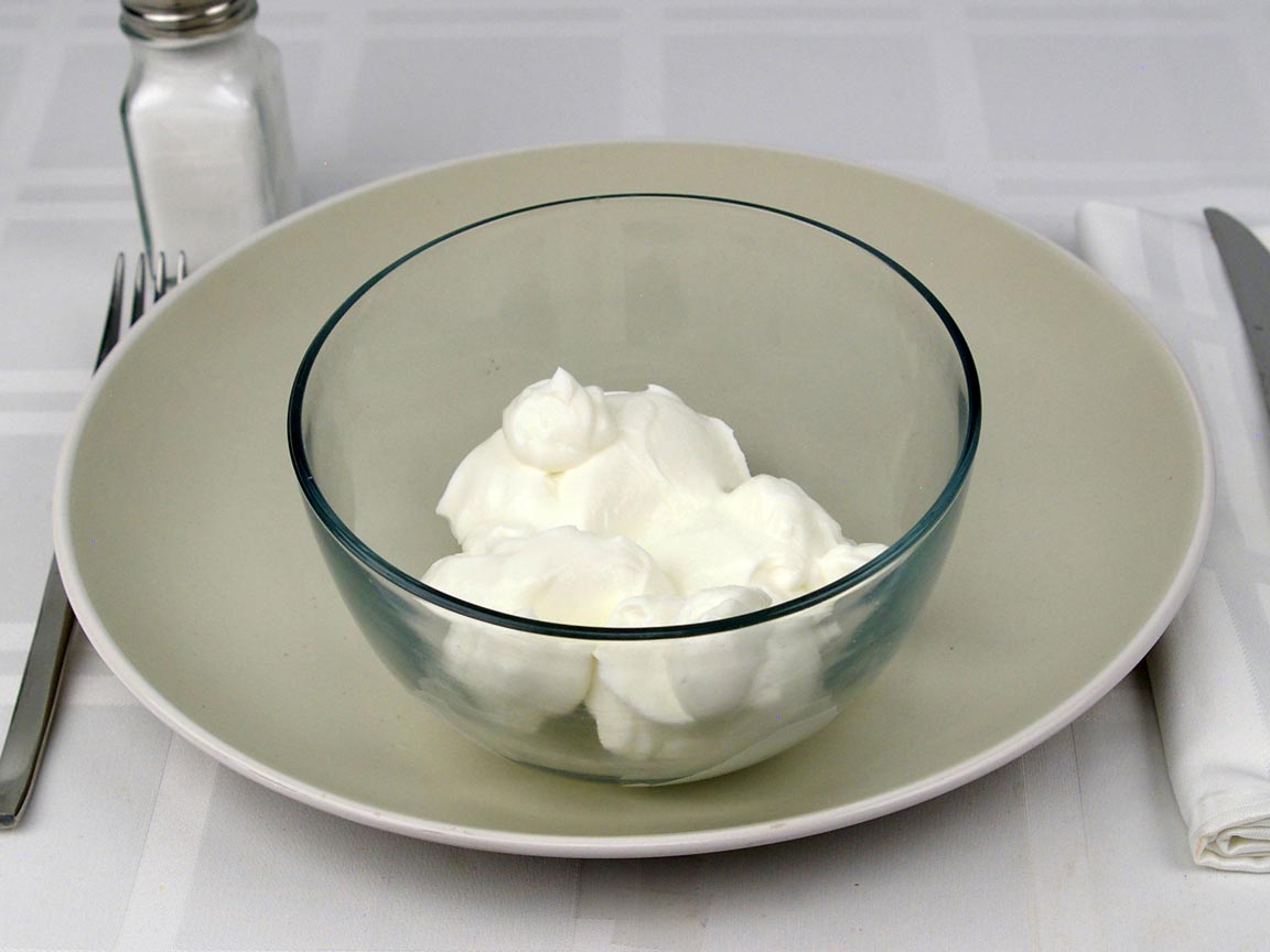 Calories in 1 cup(s) of Greek Yogurt - Plain - 2%