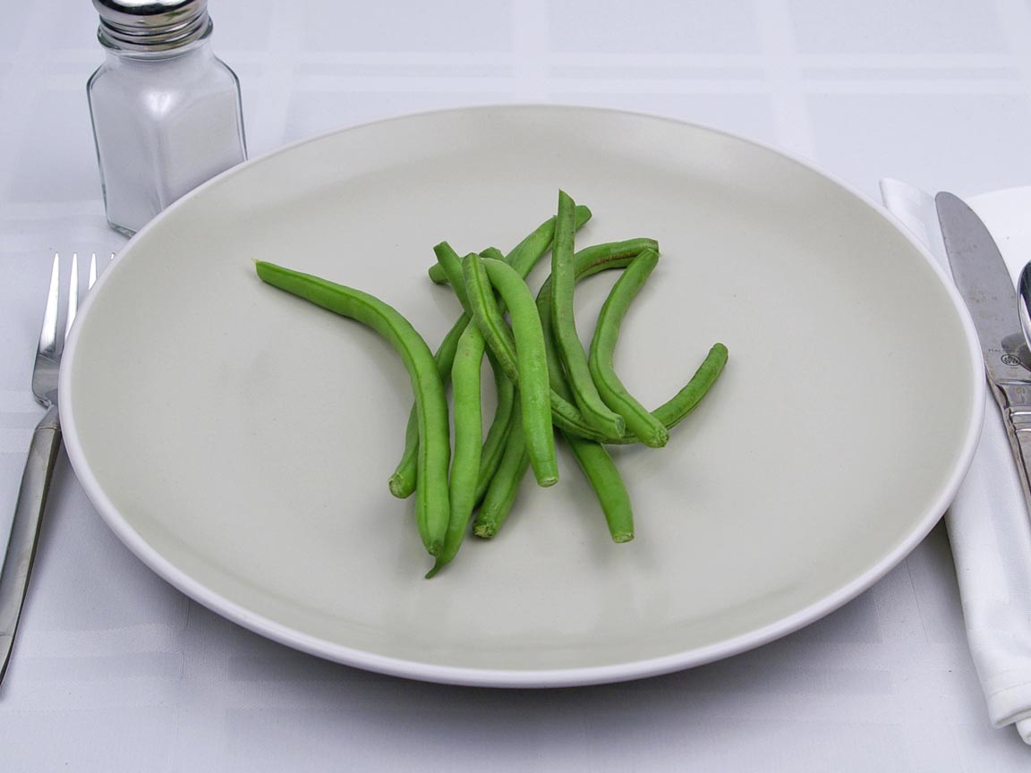 Calories in 141 grams of Green Beans - Fresh