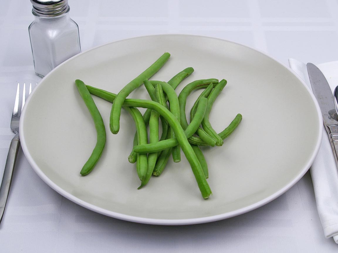 Calories in 198 grams of Green Beans - Fresh