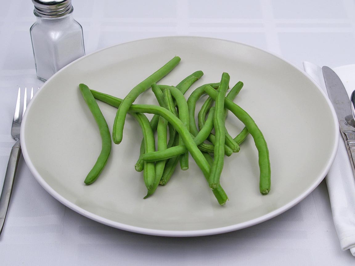 Calories in 226 grams of Green Beans - Fresh