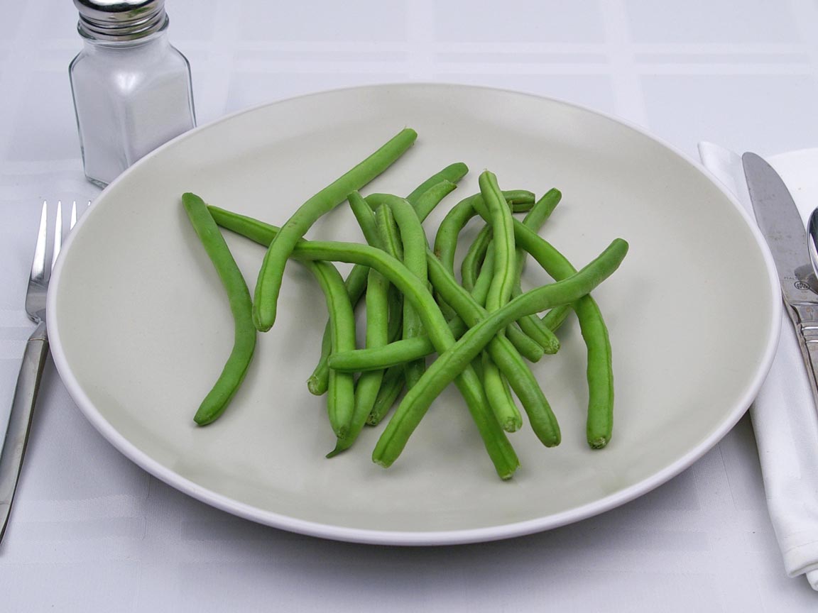 Calories in 255 grams of Green Beans - Fresh