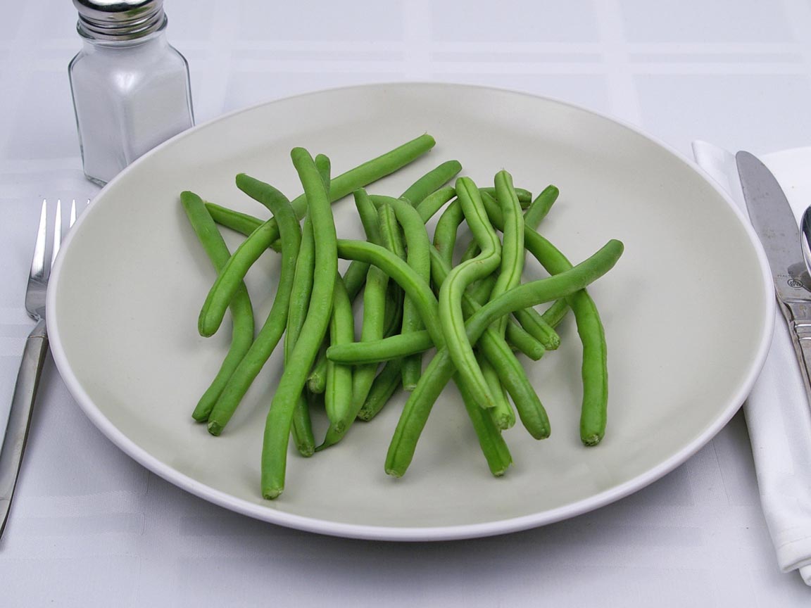 Calories in 311 grams of Green Beans - Fresh