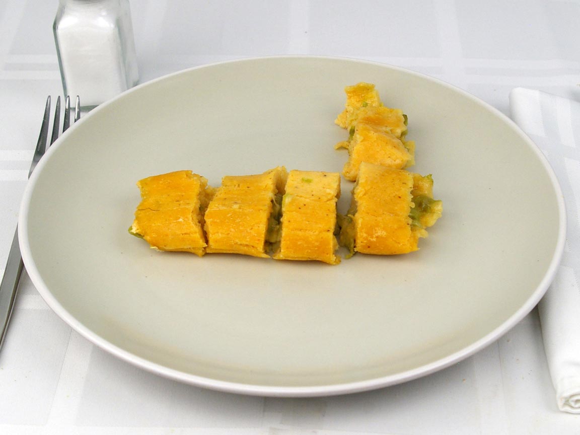Calories in 1.25 tamale(s) of Cheese & Green Chile Tamales