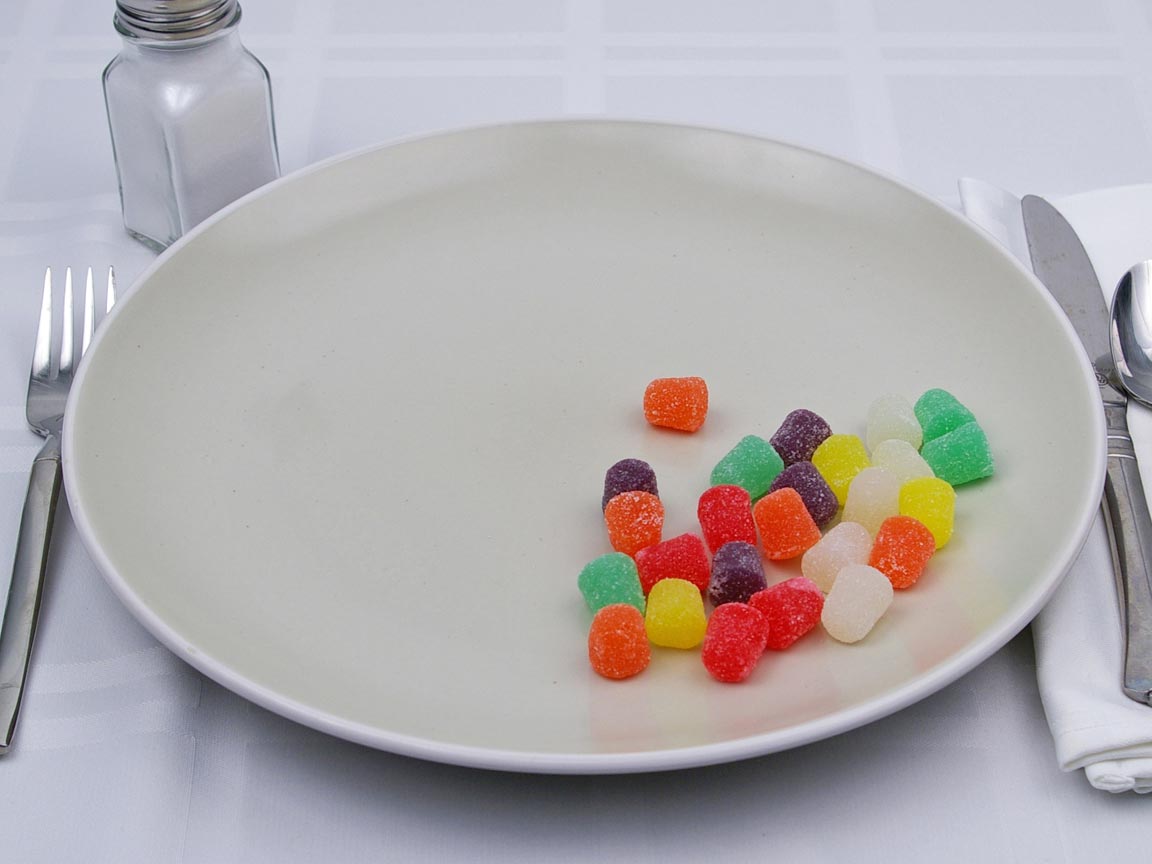 Calories in 25 drop(s) of Spiced GumDrops