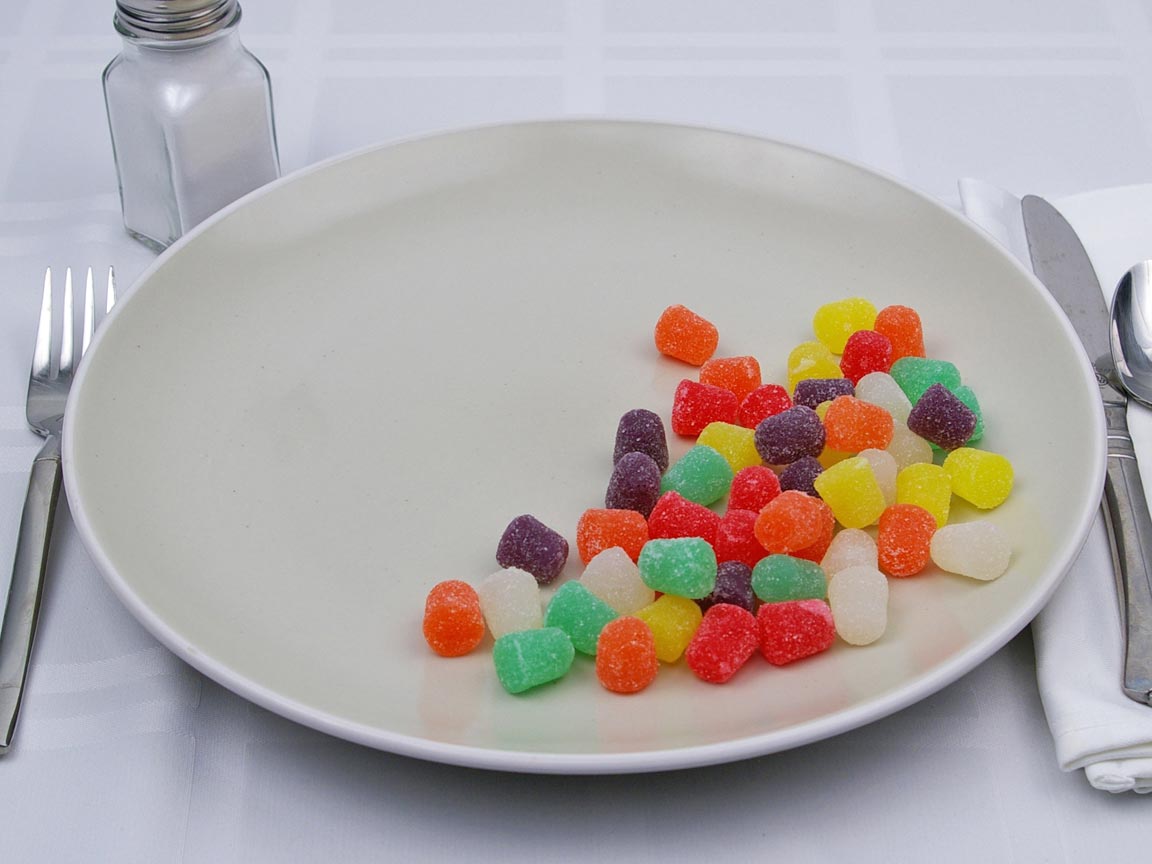 Calories in 50 drop(s) of Spiced GumDrops