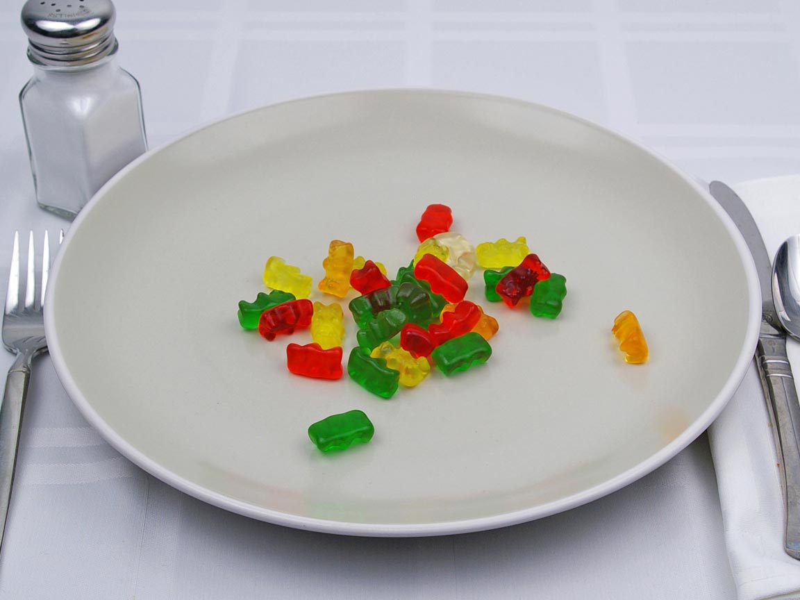 Calories in 30 bear(s) of Gummi Bears
