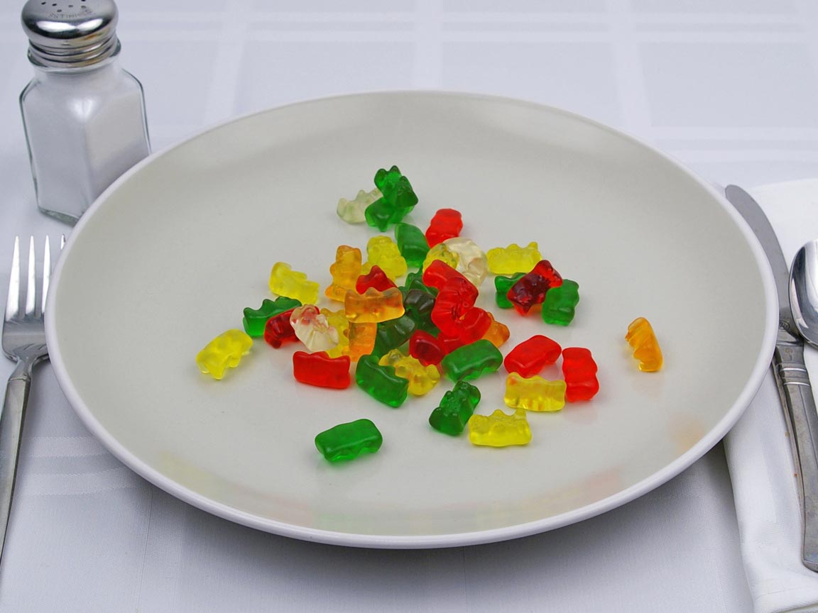 Calories in 45 bear(s) of Gummi Bears