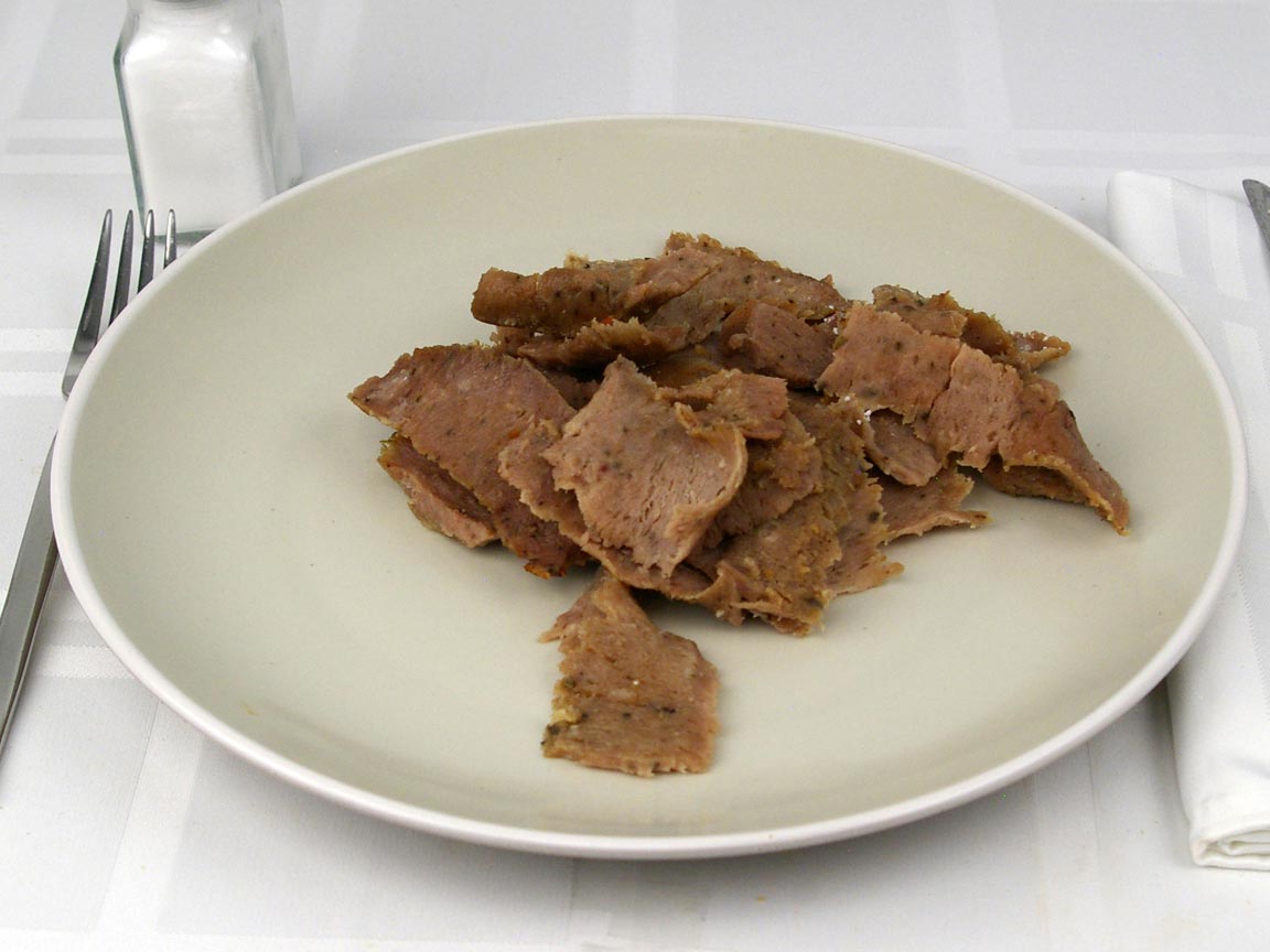 Calories in 170 grams of Gyro Meat - Beef and Lamb
