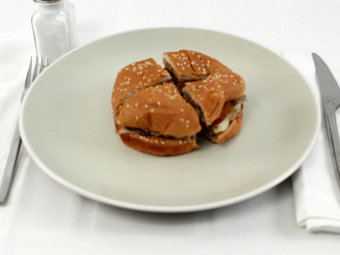 Calories in 1 burger(s) of The Habit French Onion Burger