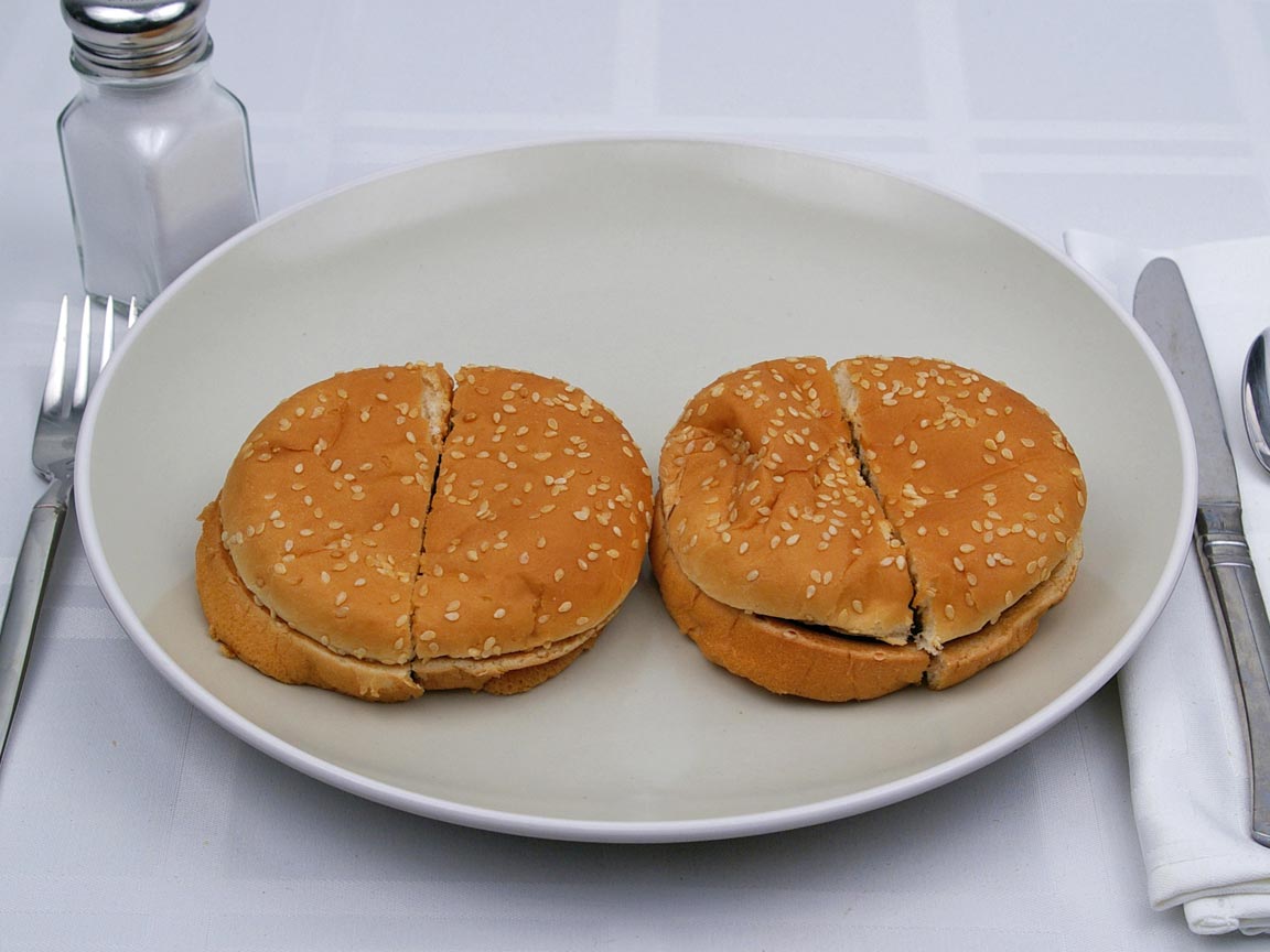 Calories in 2 burger(s) of Burger King - Hamburger