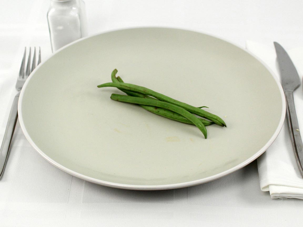 Calories in 14 grams of Haricot Verts - French Green Beans