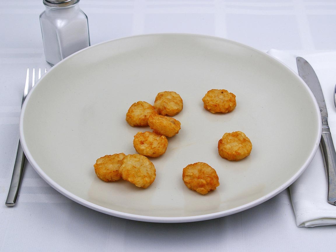 Calories in 0.6 small of Burger King - Hash Browns Nuggets