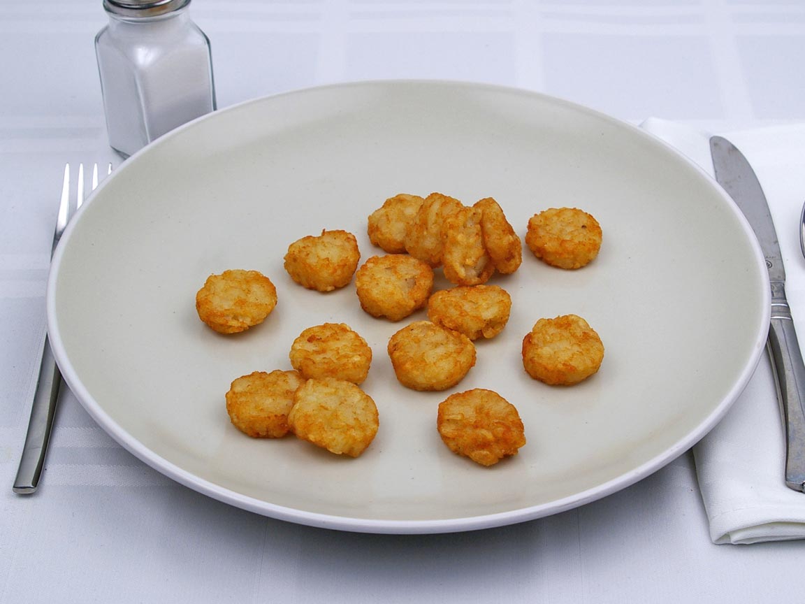 Calories in 1 small of Burger King - Hash Browns Nuggets