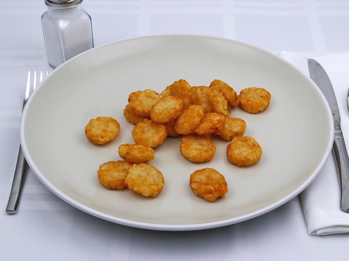 Calories in 1.4 small of Burger King - Hash Browns Nuggets