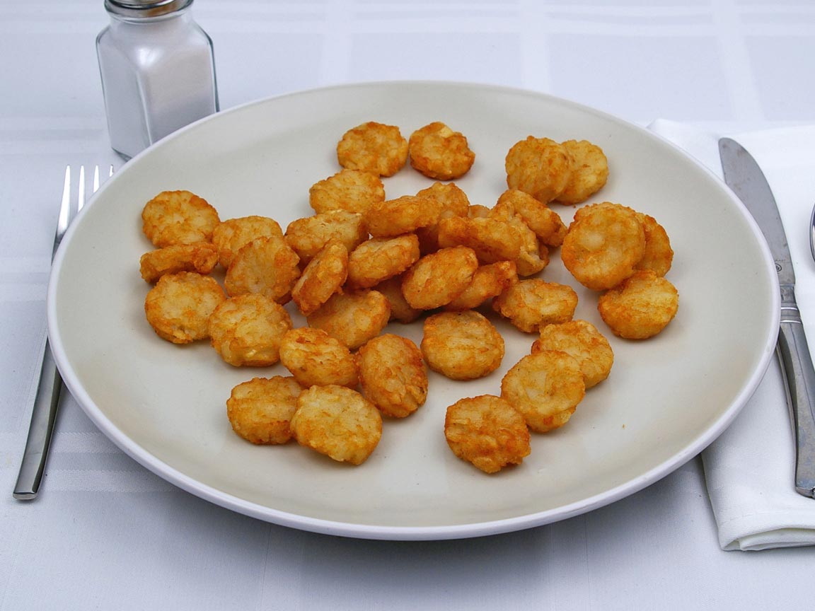 Calories in 2.6 small of Burger King - Hash Browns Nuggets