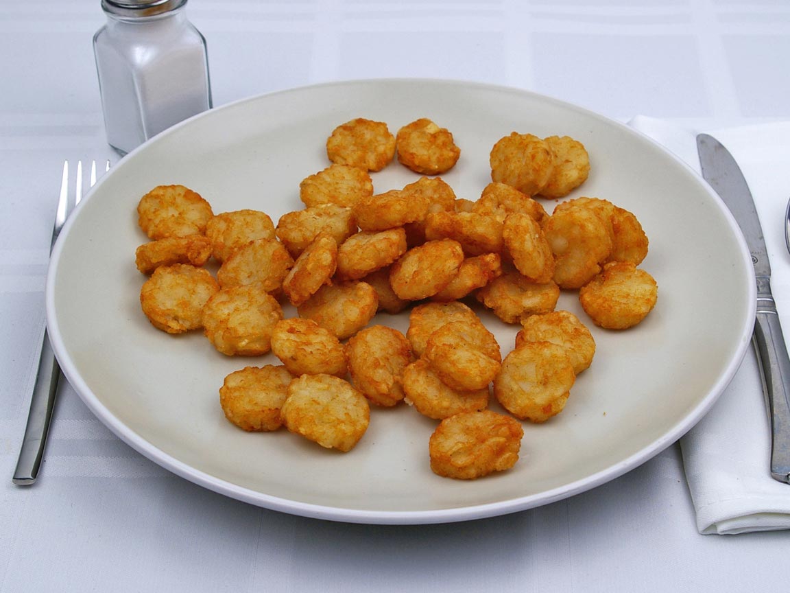 Calories in 2.8 small of Burger King - Hash Browns Nuggets