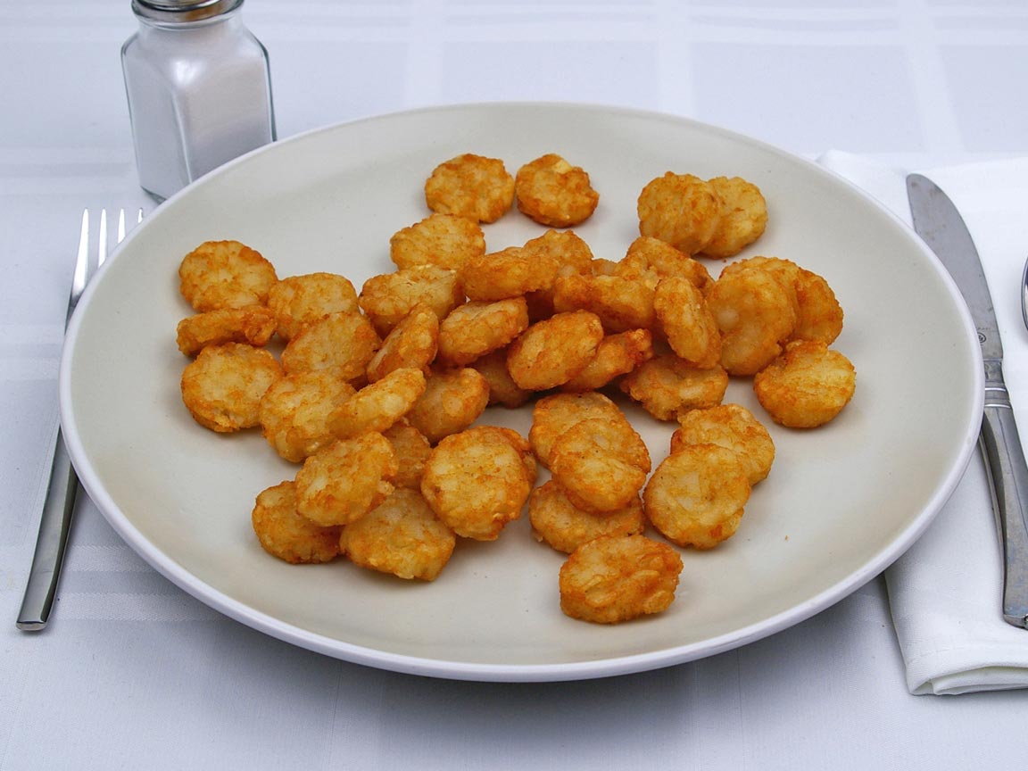 Calories in 3 small of Burger King - Hash Browns Nuggets