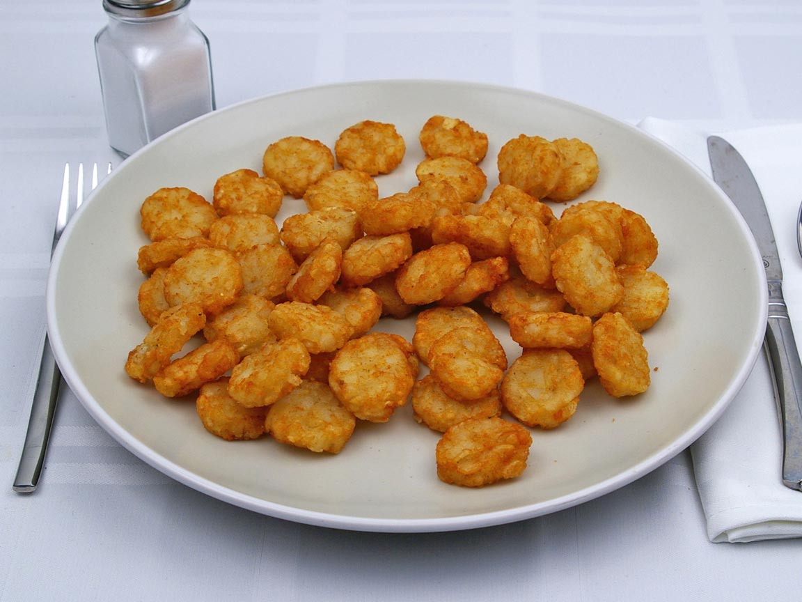 Calories in 3.6 small of Burger King - Hash Browns Nuggets