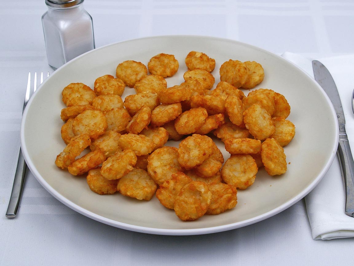 Calories in 3.8 small of Burger King - Hash Browns Nuggets