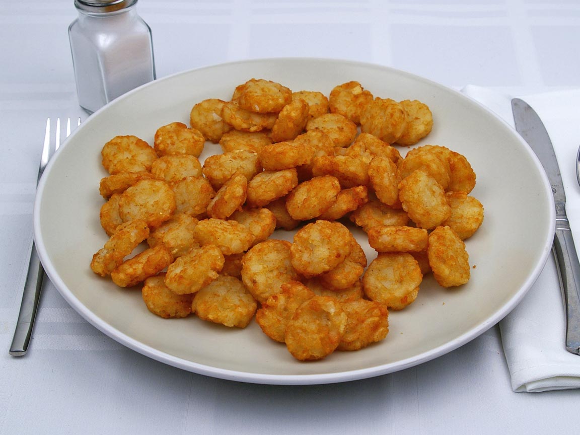 Calories in 4 small of Burger King - Hash Browns Nuggets