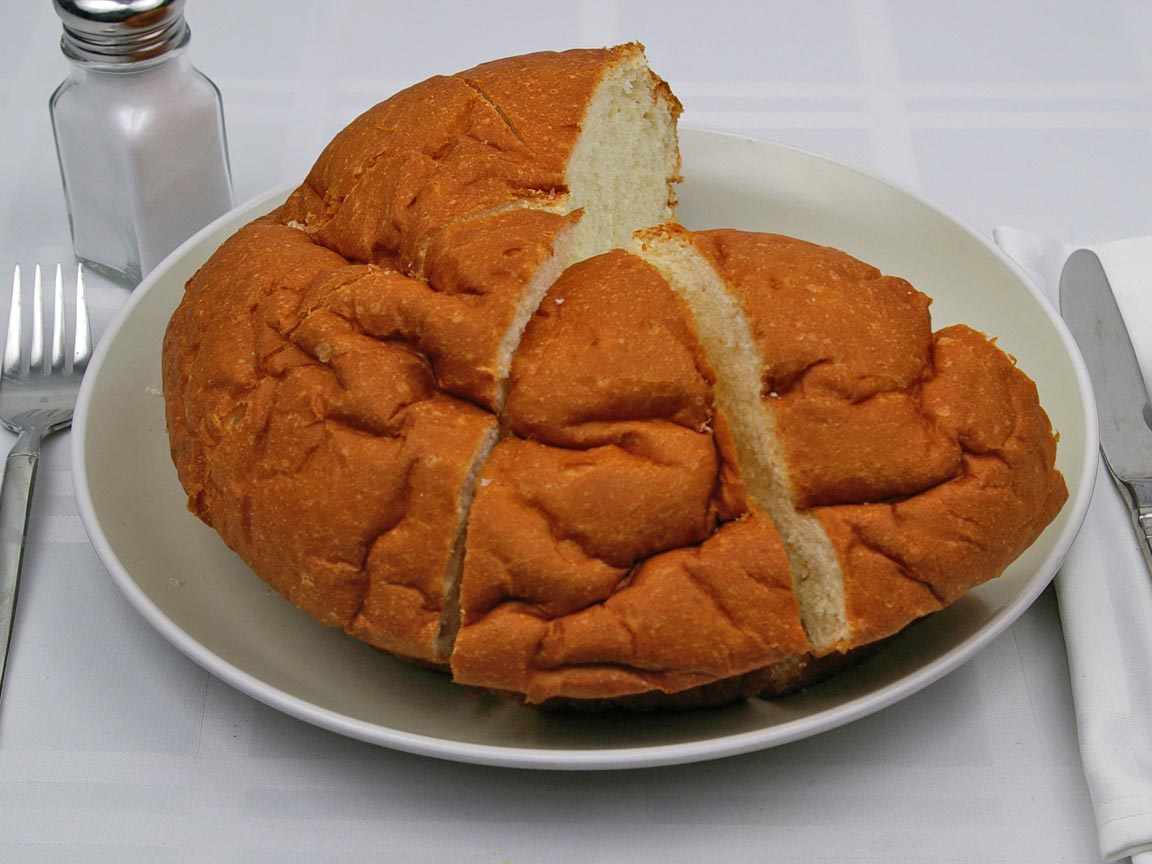Calories in 6 piece(s) of Sweet Hawaiian Bread - Round Loaf