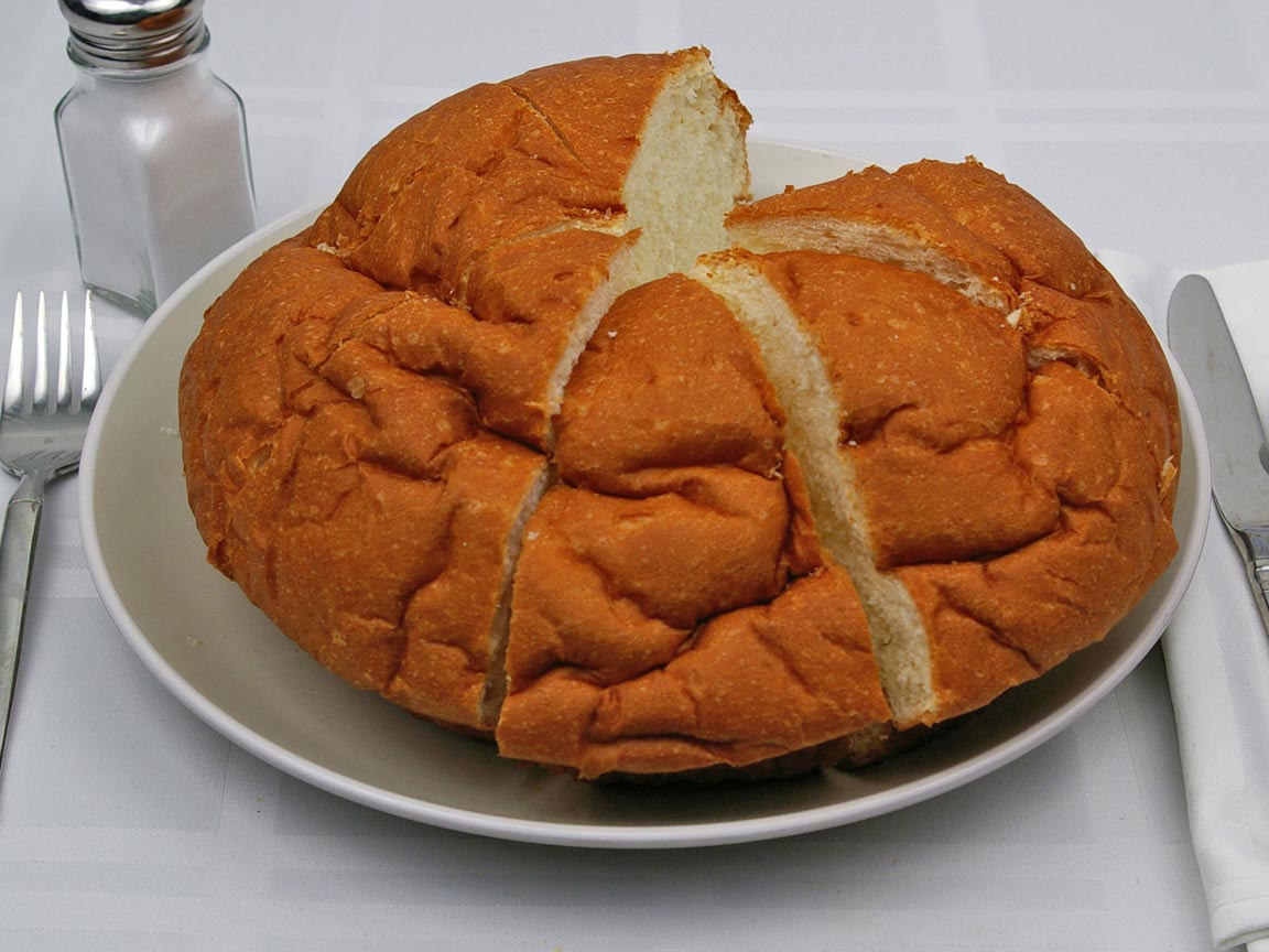 Calories in 7 piece(s) of Sweet Hawaiian Bread - Round Loaf