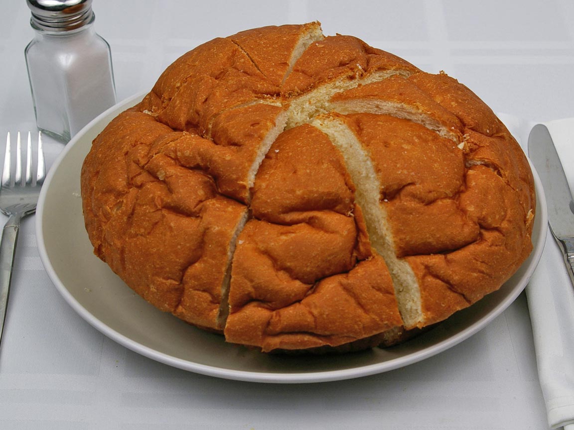 Calories in 8 piece(s) of Sweet Hawaiian Bread - Round Loaf