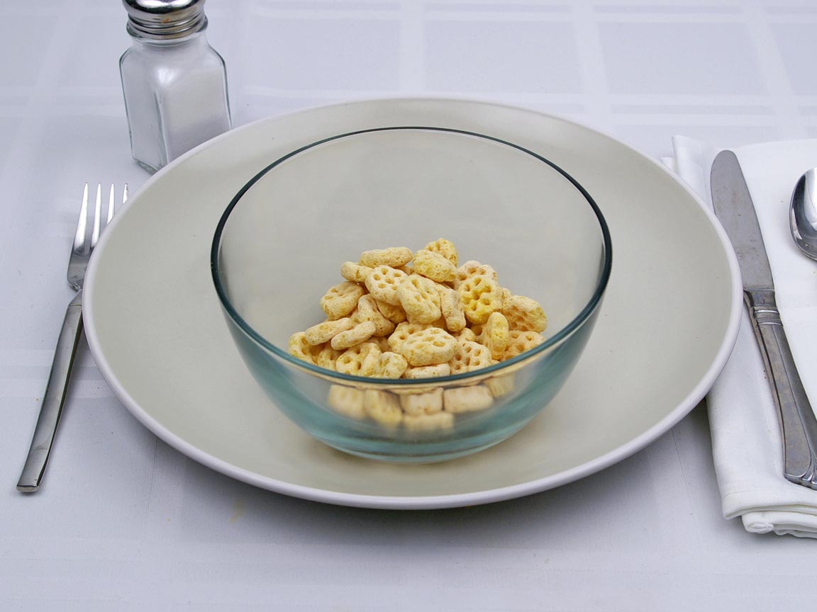 Calories in 0.5 cup(s) of Honey-Comb Cereal