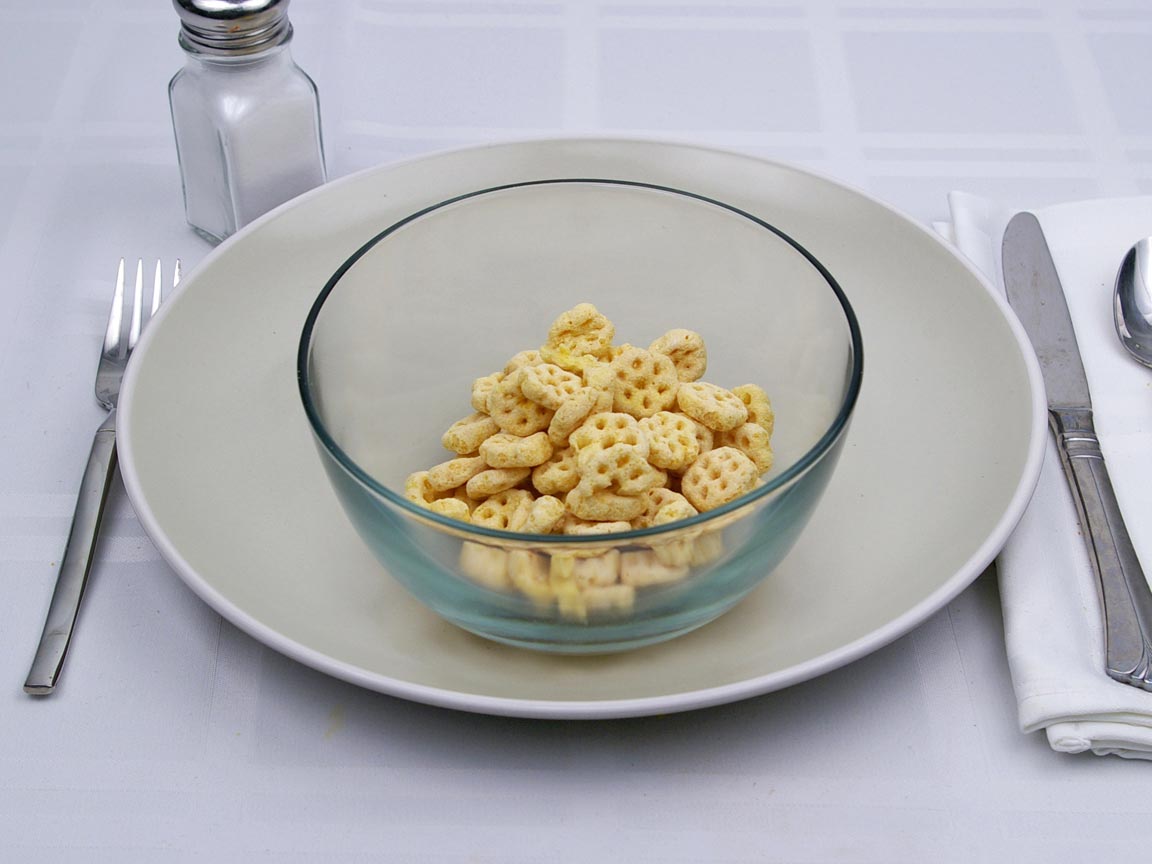 Calories in 0.75 cup(s) of Honey-Comb Cereal