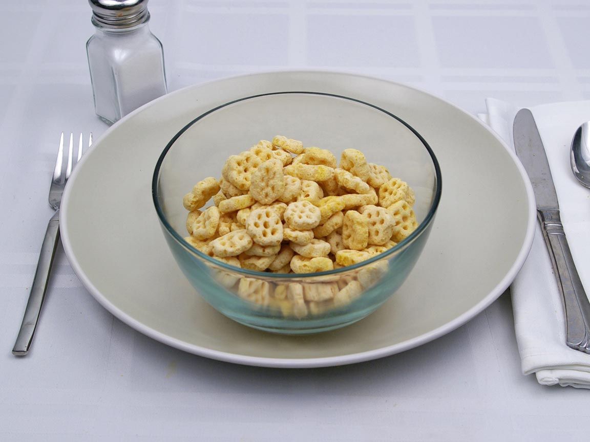 Calories in 1.75 cup(s) of Honey-Comb Cereal