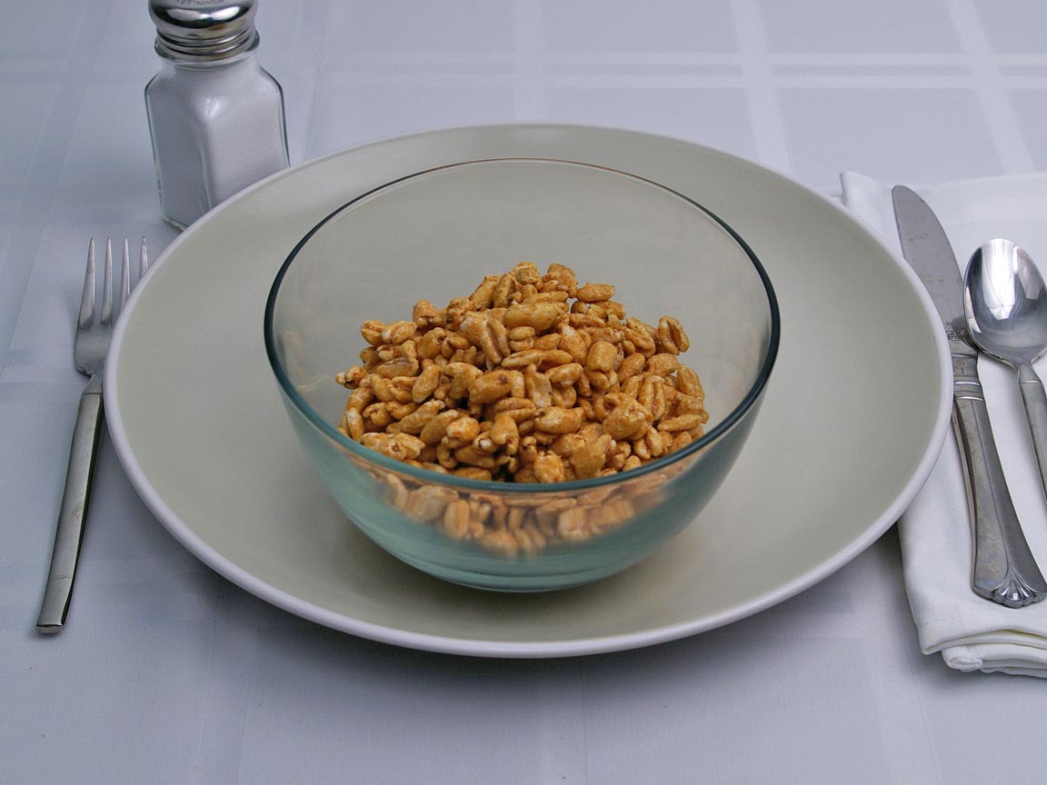 Calories in 1 cup(s) of Honey Smacks Cereal