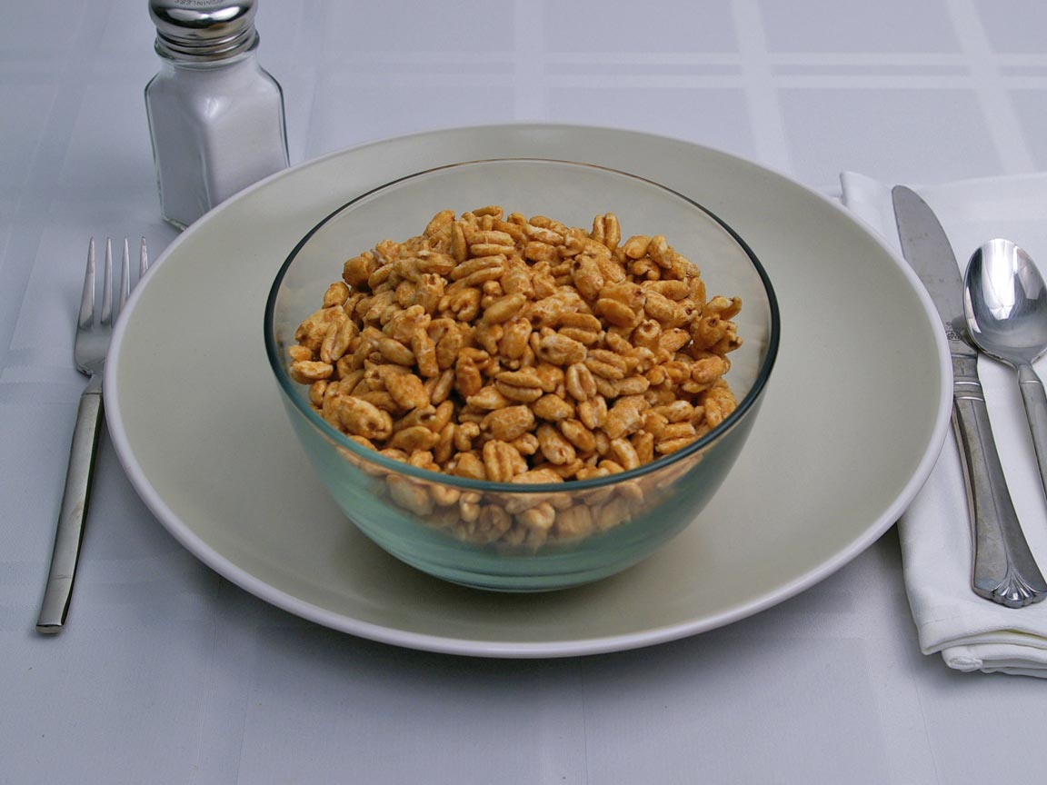 Calories in 2.25 cup(s) of Honey Smacks Cereal