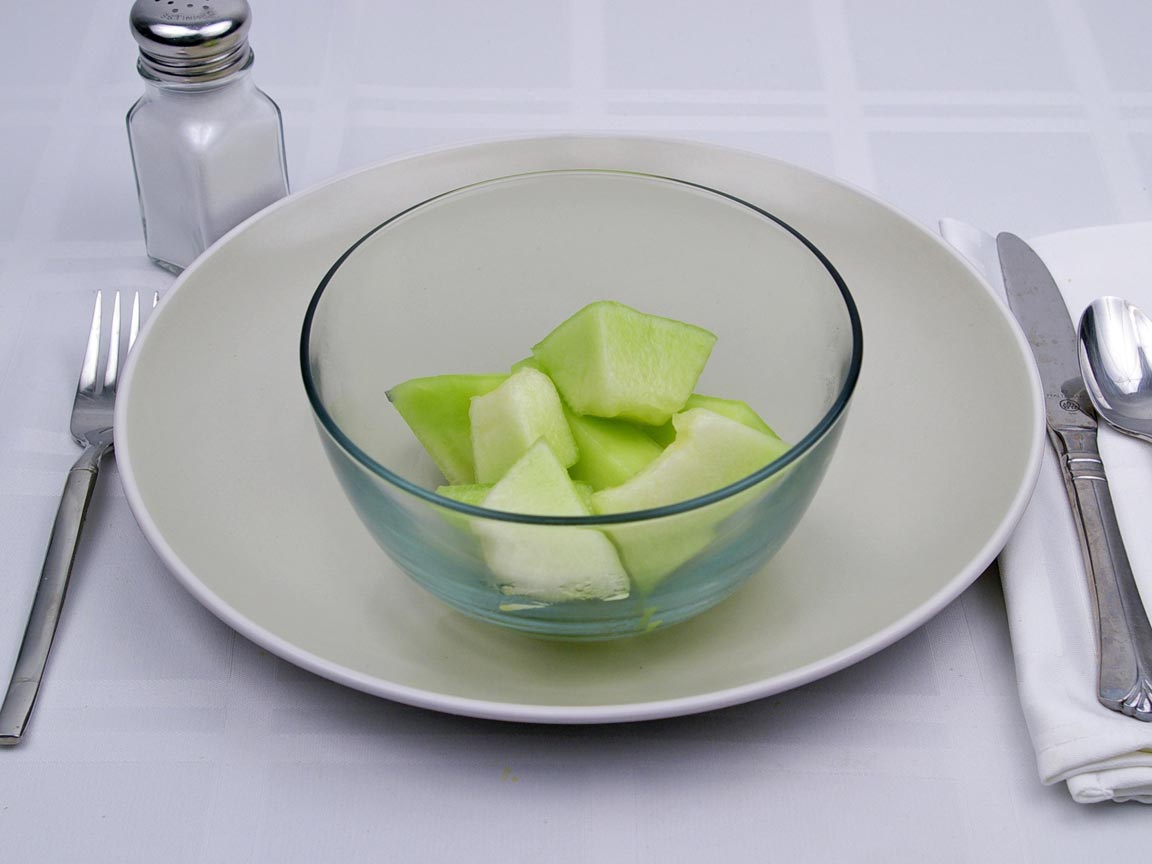 Calories in 170 grams of Honeydew Melon