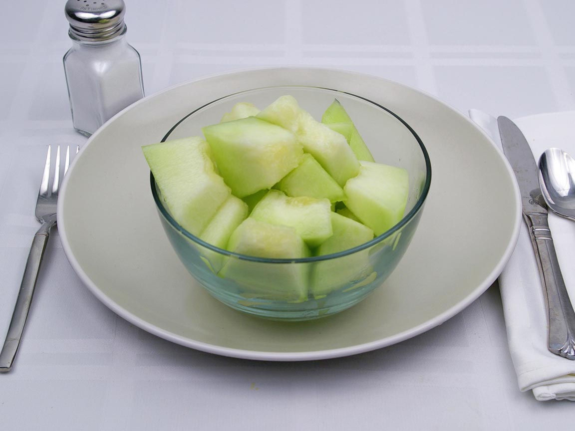 Calories in 510 grams of Honeydew Melon