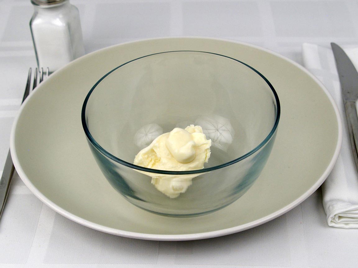 Calories in 0.25 cup(s) of Haagen Dazs Vanilla Ice Cream