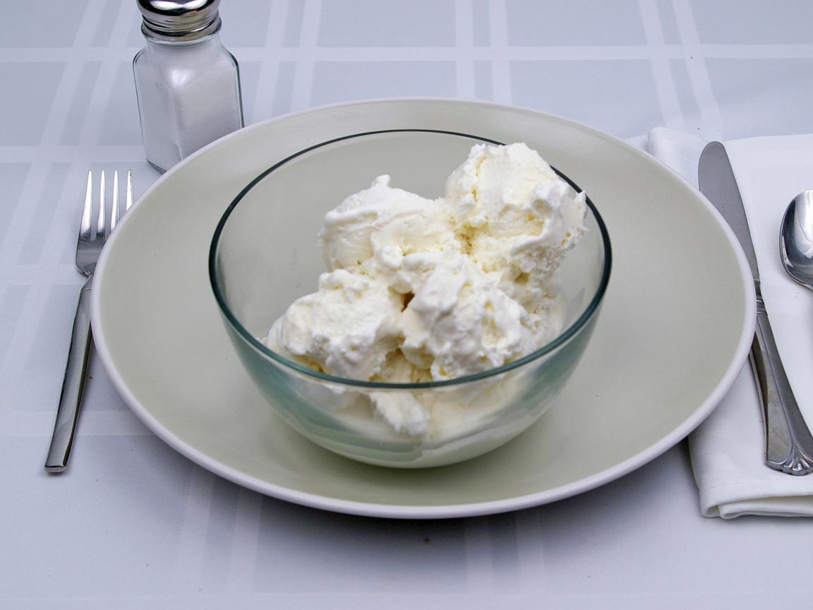 Calories in 2 cup(s) of Vanilla Ice Cream 