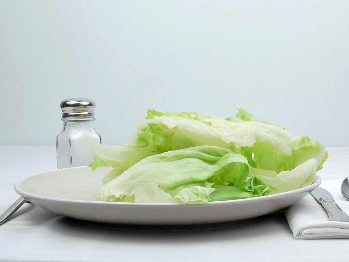 Calories in 113 grams of Iceberg Lettuce