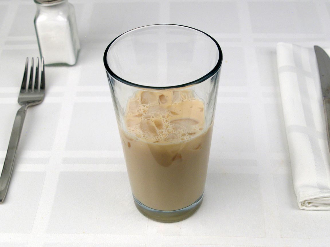 Calories in 0.5 tall of Starbucks Iced Latte 2% - Short/Tall 
